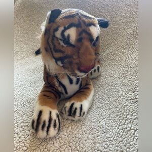 Realistic Tiger Stuffed Animal Plush Toy 18" Rhode Island Novelty
